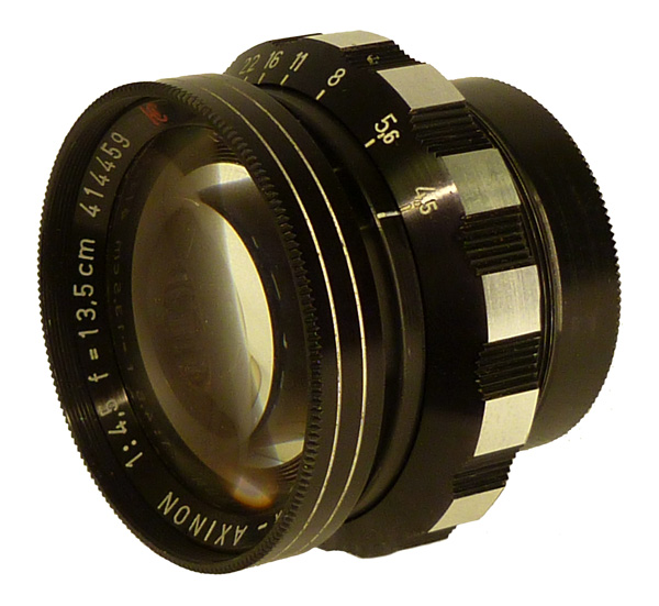 Friedrich Munchen Axinon 13.5cm lens