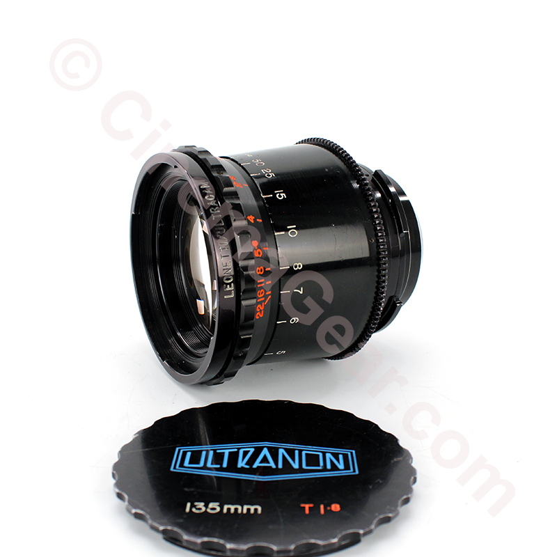 Ultranon 135mm T1.8 lens in BNCR mount