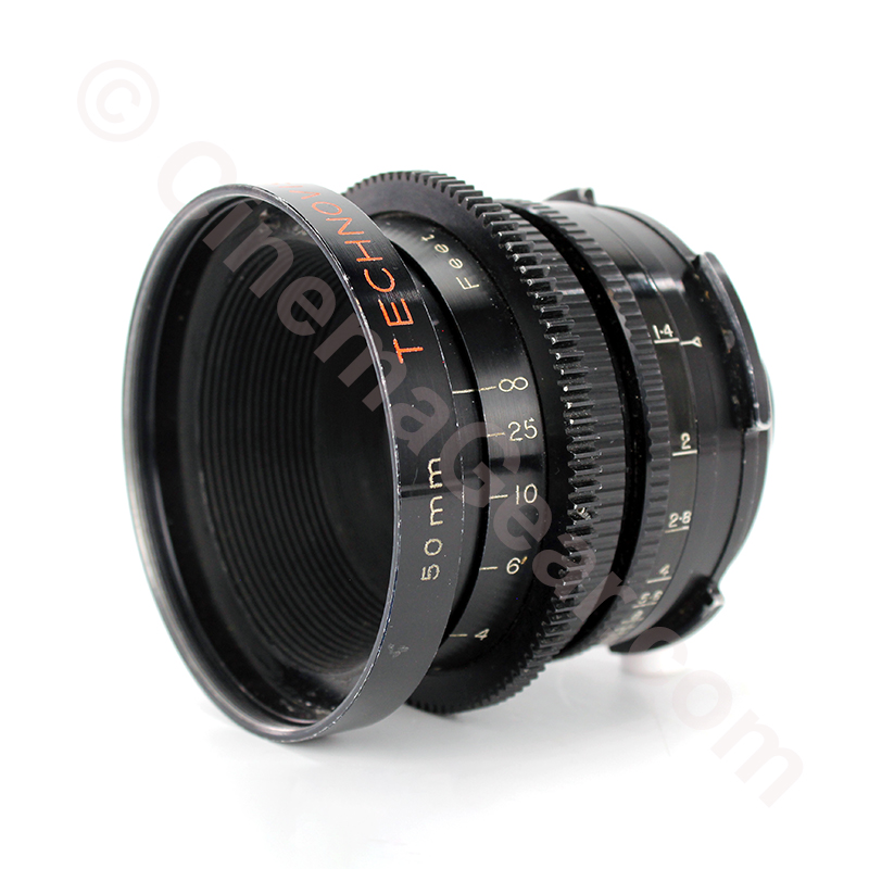 Technovision 50mm T1.4 lens in BNCR mount