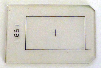 Mitchell BNCR ground glass marked 1:66