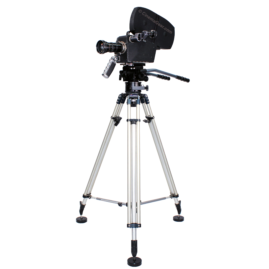 Cinema Products CP-16R Camera with Angenieux Zoom, Fluid Head, Tripod