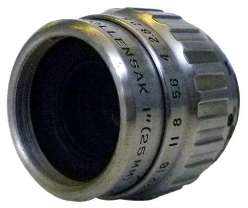 Wollensak Raptar 1" lens